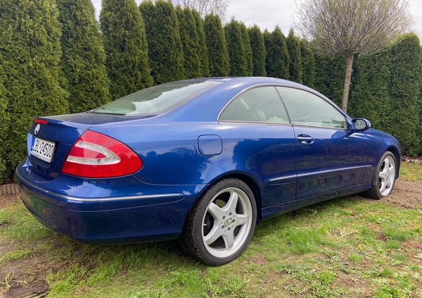 Mercedes-Benz CLK cena 30800 przebieg: 216000, rok produkcji 2005 z Lwówek małe 154